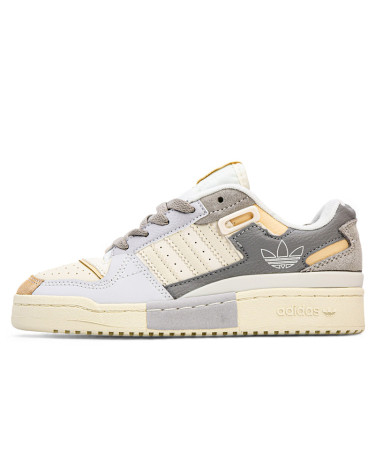 Кроссовки Adidas Forum Low Exhibit Grey Beige Orange Разноцветные