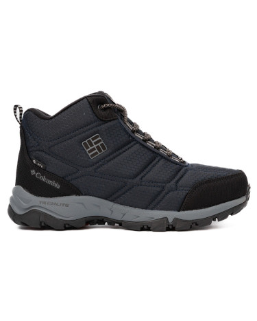 Boots Columbia Waterproof Dark Blue FLEECE Grey/blue