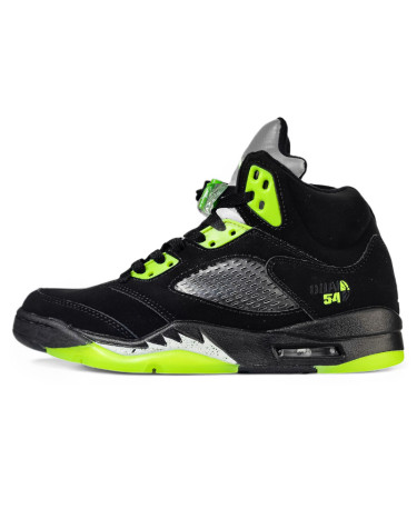 Sneakers Jordan 5 Retro Quai 54 Friends And Family FA11MNJDLS511 Black/green