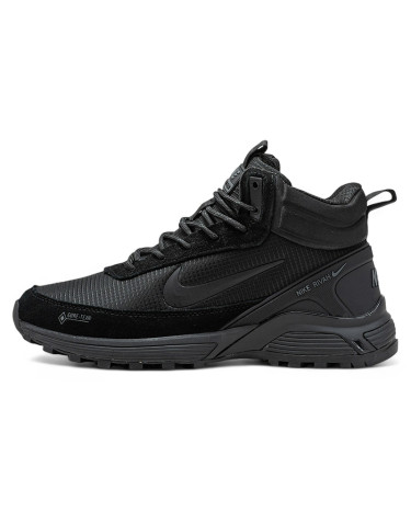 Кросівки Nike Rivah Gore-Tex Total Balck З ХУТРОМ Чорний
