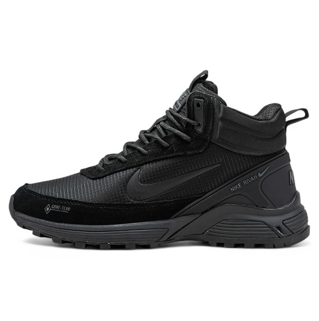 Nike Rivah Gore-Tex Total Balck С МЕХОМ