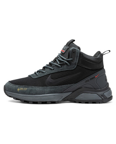 Кросівки Nike Rivah Gore-Tex Grey Black З ХУТРОМ Чорний/сірий