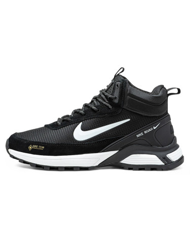 Кросівки Nike Rivah Gore-Tex Black White З ХУТРОМ Чорний/білий
