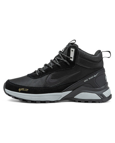 Кросівки Nike Rivah Gore-Tex Black Grey З ХУТРОМ Чорний/сірий