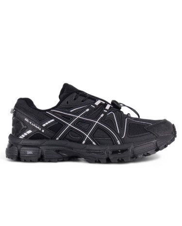 Кросівки Asics Gel Kahana 8 Gore-Tex Cordura Black White З ФЛІСОМ Чорний/білий