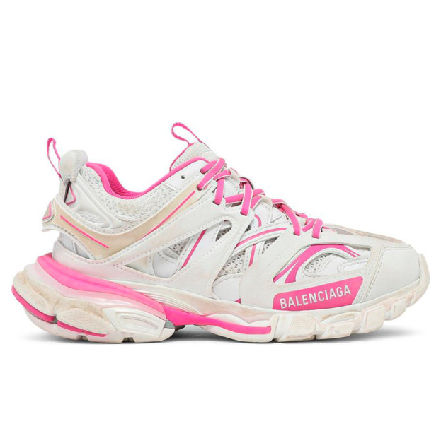 Balenciaga Track White Fluo Pink 542436W1GC39055