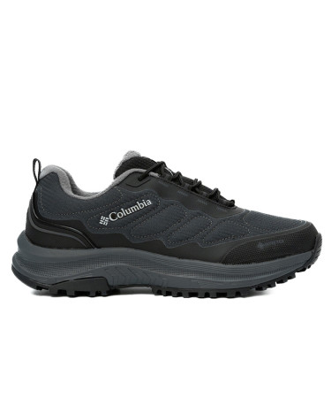 Кросівки Columbia Waterproof Gore-Tex Grey З ФЛІСОМ Чорний/сірий
