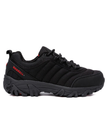 Трекінгові кросівки Merrell Ice Cap Moc 3 Black Red З ФЛІСОМ Чорний