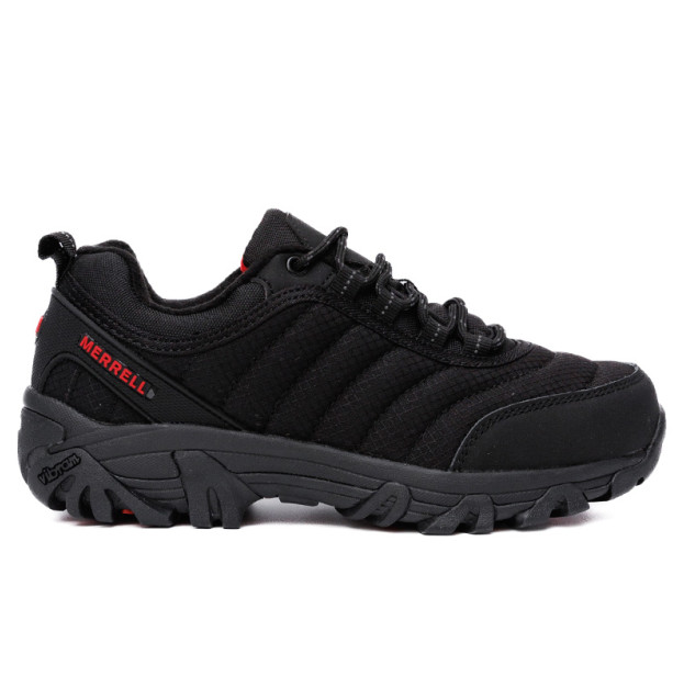 Merrell Ice Cap Moc 3 Black Red With FLEECE