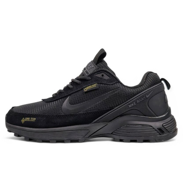 Nike Rivah Low Gore-Tex Black С МЕХОМ