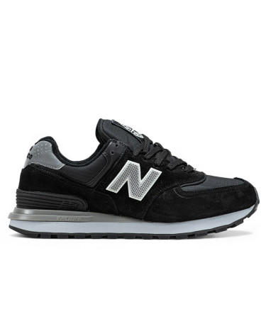 Sneakers New Balance 574 x Stone Island Black Gray FUR Black/gray