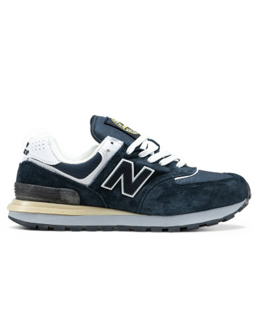 Sneakers New Balance 574 x Stone Island Blue White FUR Grey/blue