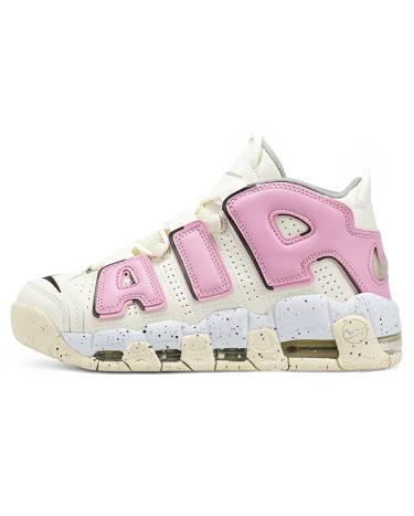 Кроссовки Nike Air More Uptempo Cream Pink Бежевый