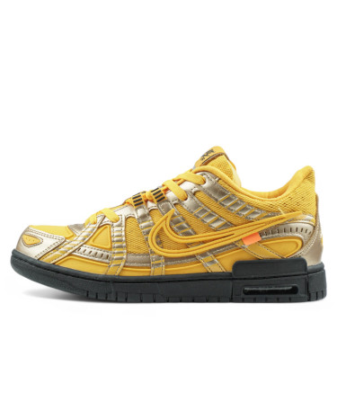 Sneakers Nike Air Rubber Dunk x Off-White University Gold CU6015-700 Yellow