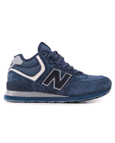 Кросівки New Balance 574 Blue З ХУТРОМ Cиній