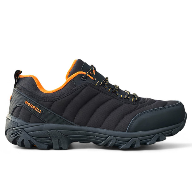 Merrell Vibram Black Orange С ФЛИСОМ