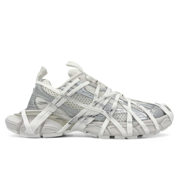 Balenciaga 3XL Extreme Lace White Silver