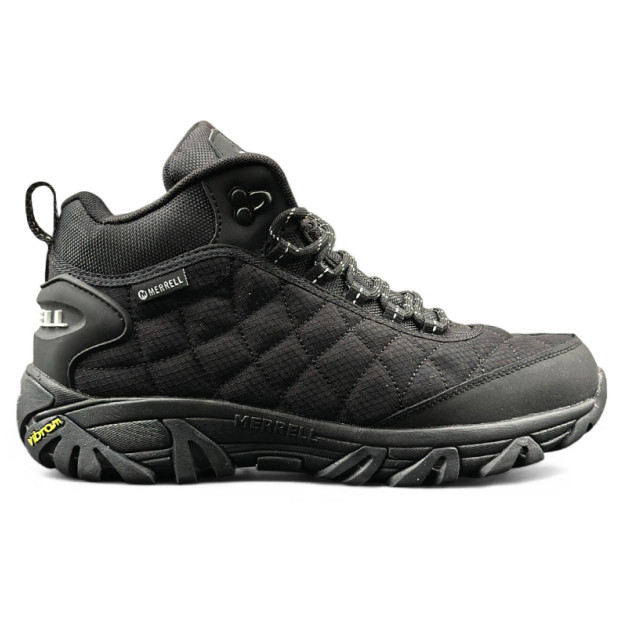 Merrell Ice Cap Moc II Triple Black White WITH FUR