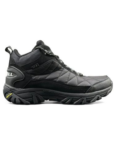 Trekking boots Merrell Ice Cap Moc II Black White WITH FUR Black