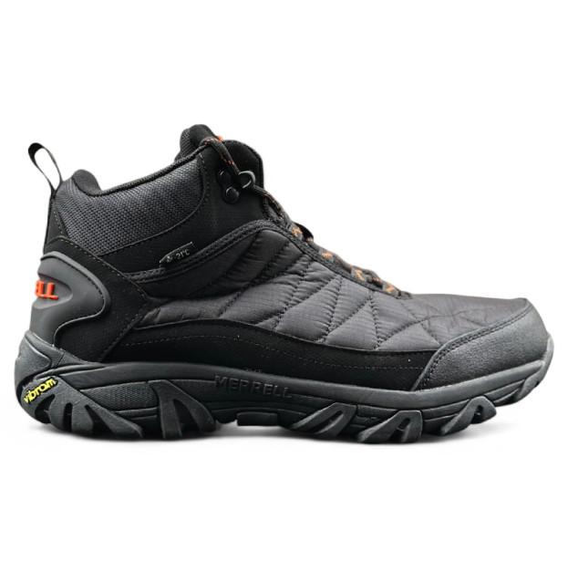 Merrell Ice Cap Moc II Triple Black Orange С МЕХОМ