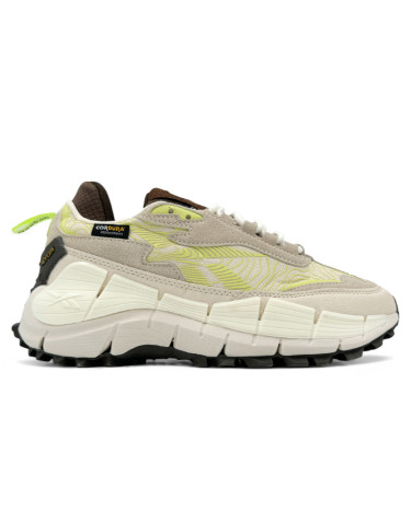 Кроссовки Reebok Zig Kinetica 2.5 Edge Stucco Citrus Glow 100033134 Бежевый