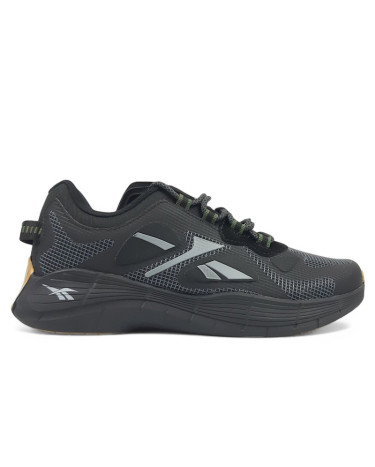 Кроссовки Reebok Zig Kinetica Grey Black Черный/серый