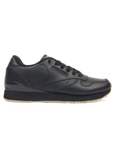 Sneakers Reebok Classic Leather Black Gym FLEECE Black