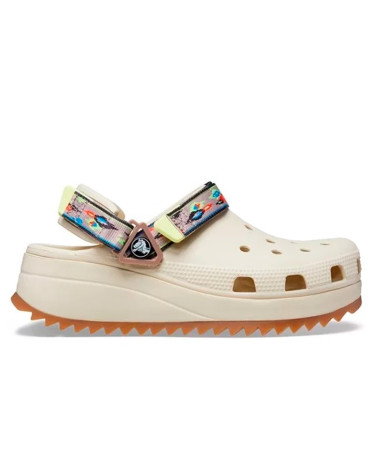 Sabo Crocs Classic Hiker Ikat Clogs Bone Beige