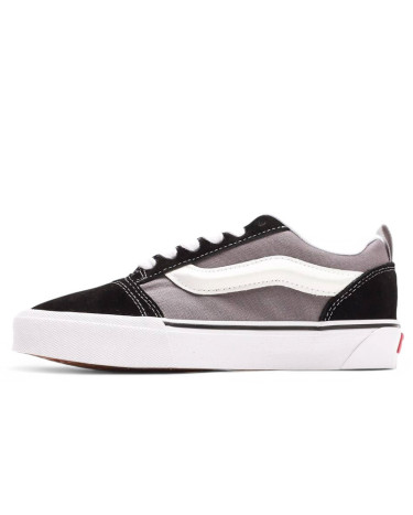 Кеди Vans Knu Skool Black Grey White Чорний/сірий