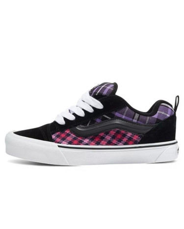 Кеди Vans Knu Skool Rave Plaid Black Multi VN0009QCBOQ Різнокольорові