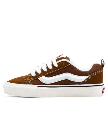 Кеди Vans Knu Skool Brown White Коричневий