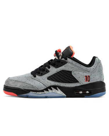 Кросівки Jordan 5 Retro Low Neymar 846315-025 Чорний/сірий