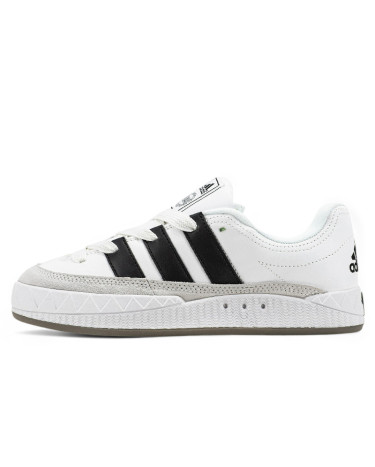 Кроссовки Adidas Adimatic White Black Grey Черный/белый