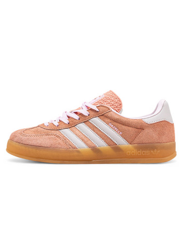 Кроссовки Adidas Gazelle Indoor Wonder Clay Gum IE2946 Розовый