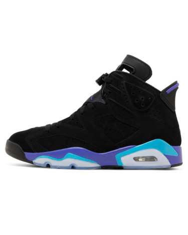 Кросівки Jordan 6 Retro Black Aqua CT8529-004 Різнокольорові