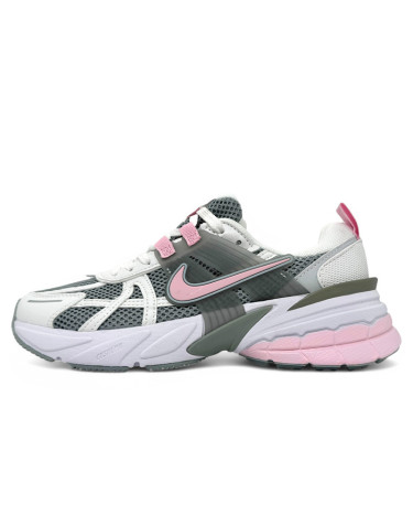 Кросівки Nike V2K Run Light Pumice Pink Foam HQ4046-001 Білий/сірий