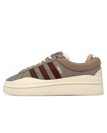 Кроссовки Adidas Campus x Bad Bunny Brown Beige Бежевый