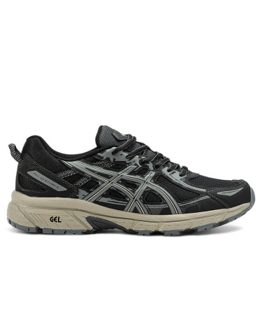 Кросівки Asics Gel Venture 6 Black Grey Beige Чорний/сірий