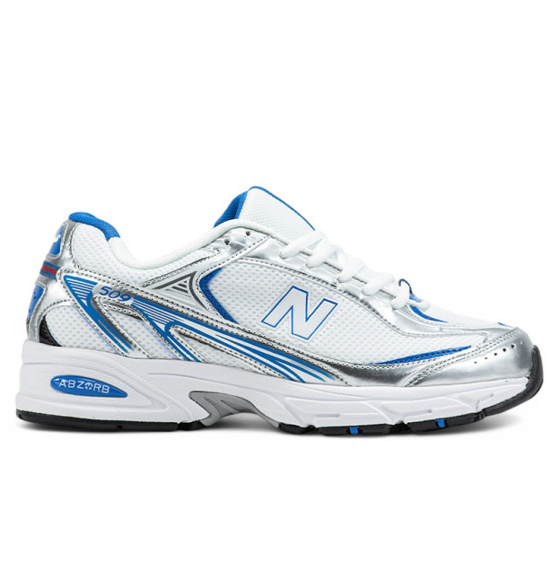 New Balance 509 White Blue Silver