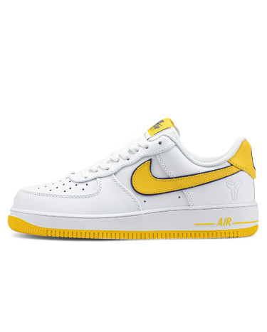 Кросівки Nike Air Force 1 Low x Kobe Bryant Retro Lakers Home FZ1151-100 Різнокольорові