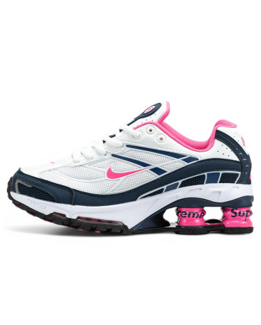 Кросівки Nike Shox x Supreme Ride 2 White Blue Pink Різнокольорові