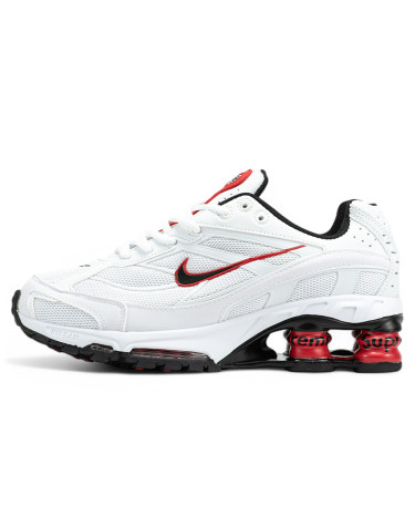 Кроссовки Nike Shox x Supreme Ride 2 White Red Black Разноцветные
