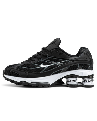 Кросівки Nike Shox x Supreme Ride 2 Black White Чорний/білий