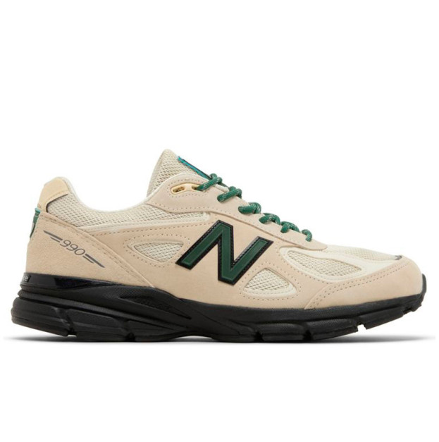 New Balance 990v4 x Teddy Santis Made in USA Macadamia Nut Black U990GB4