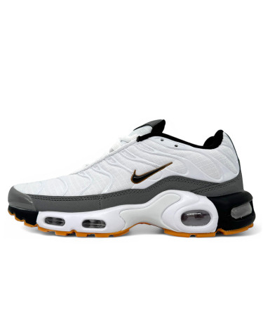 Кросівки Nike Air Max TN Plus White Grey Black Orange Білий/сірий