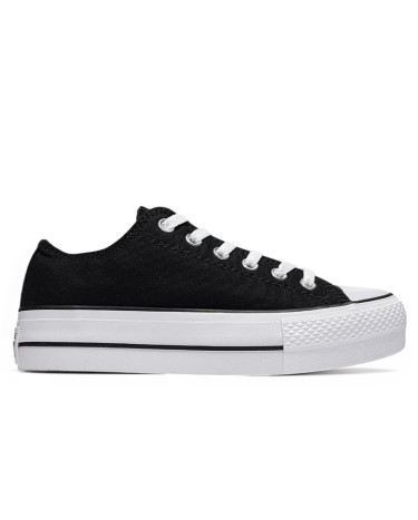 Кеды Кеды Converse Chuck Taylor All Star Lift Platform Canvas White Laces 560351C Черный/белый