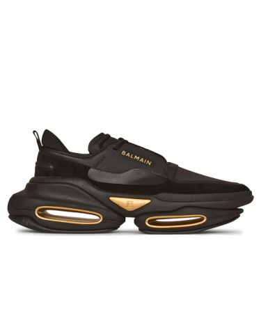 Кроссовки Balmain B-Bold Low-Top Black BM1VI277LSSE Черный