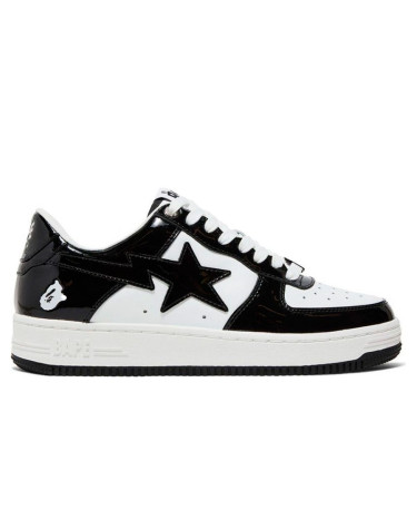 Кросівки Bape STA M2 Patent Black 12092037 Чорний/білий