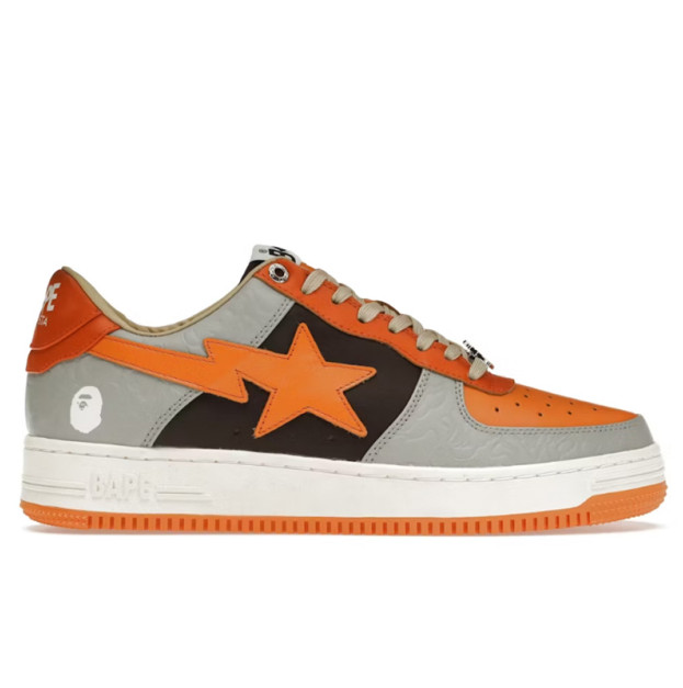 Bape STA M2 Yellow Orange Grey 001FWH701002