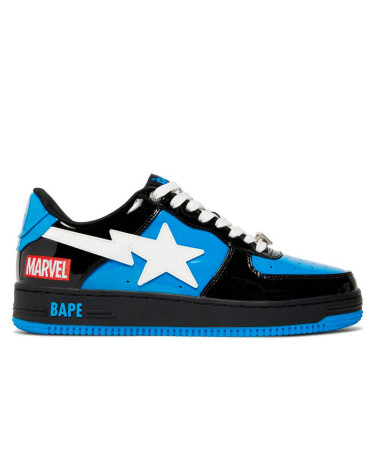 Кросівки Bape Marvel x Bapesta Venom 1I73191917 Різнокольорові